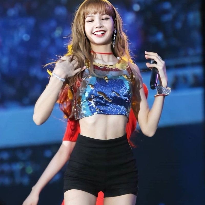 lisa同款打歌服blackpink韩国女团高腰短裤爵士跳舞蹈安全打底裤