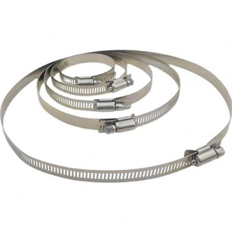 不锈钢国标喉箍圈加厚卡箍收紧金属扎带大号规格加长工业抱箍订制