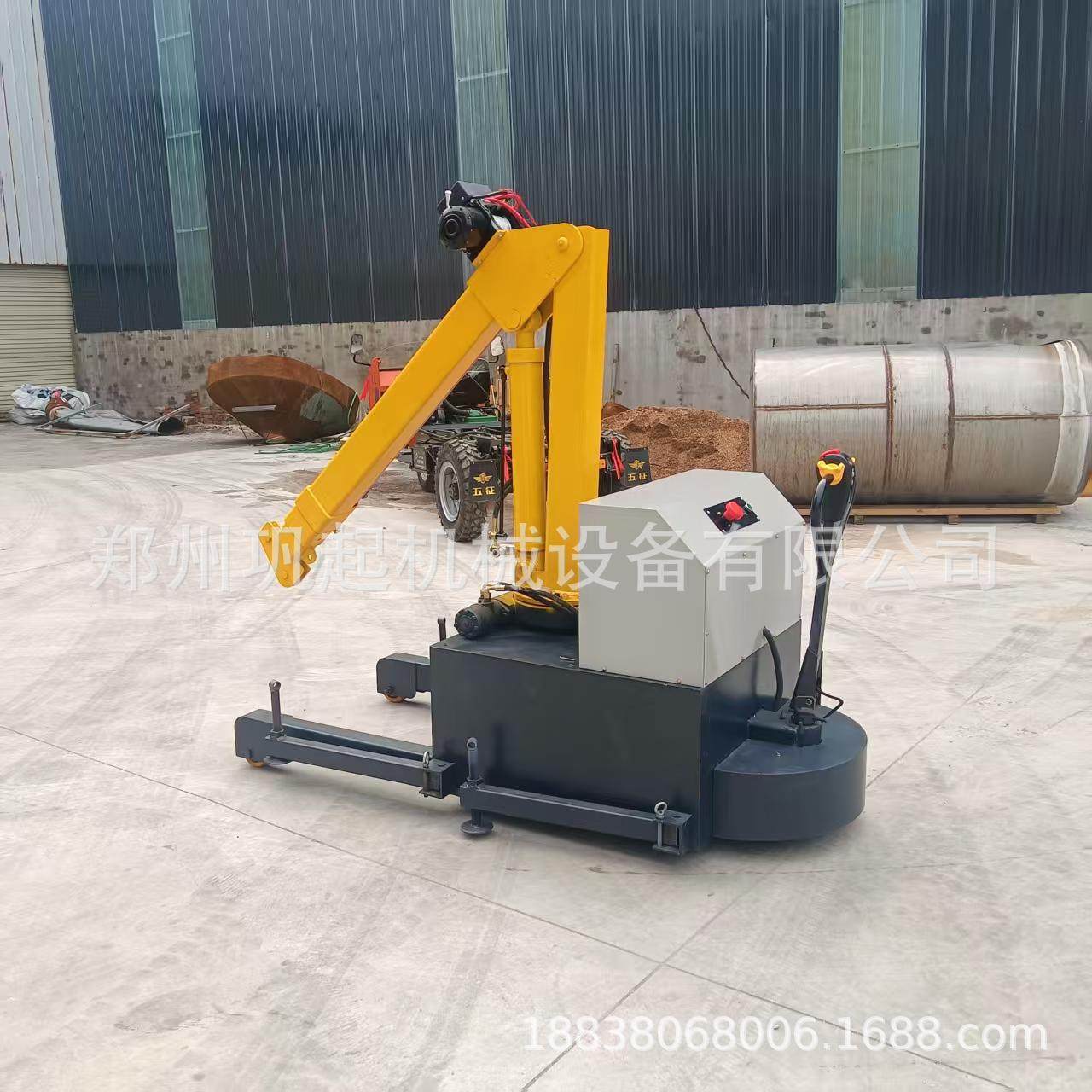 自行走全电动液压旋转吊车 全自动 360度旋转移动式电动小吊机,搬运/仓储/物流设备,起重机/吊车/吊机,淘宝优惠券,粉丝福利购,淘宝优惠卷