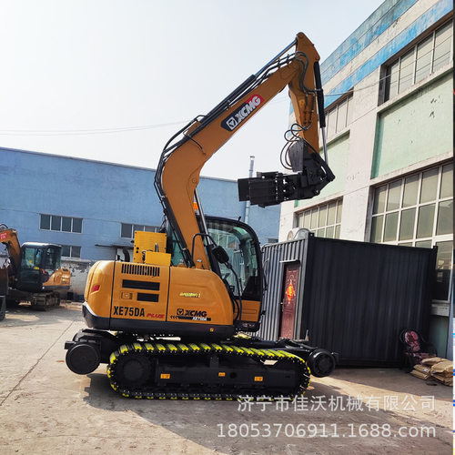 水泥轨枕更换机加装应急发动机改装挖机铁路高速行走铁道换枕机