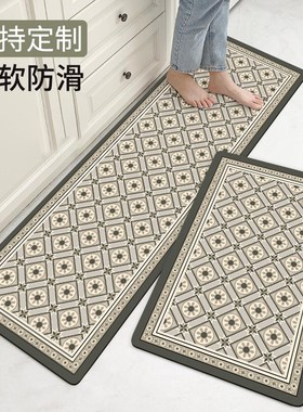 微瑕品处理45x150cm硅藻泥厨房地垫防滑防油吸水垫门口耐脏脚垫