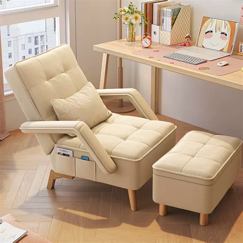 懒人沙发折叠椅子靠背凳子躺椅懒人椅单人沙发可躺可卧成人折叠床