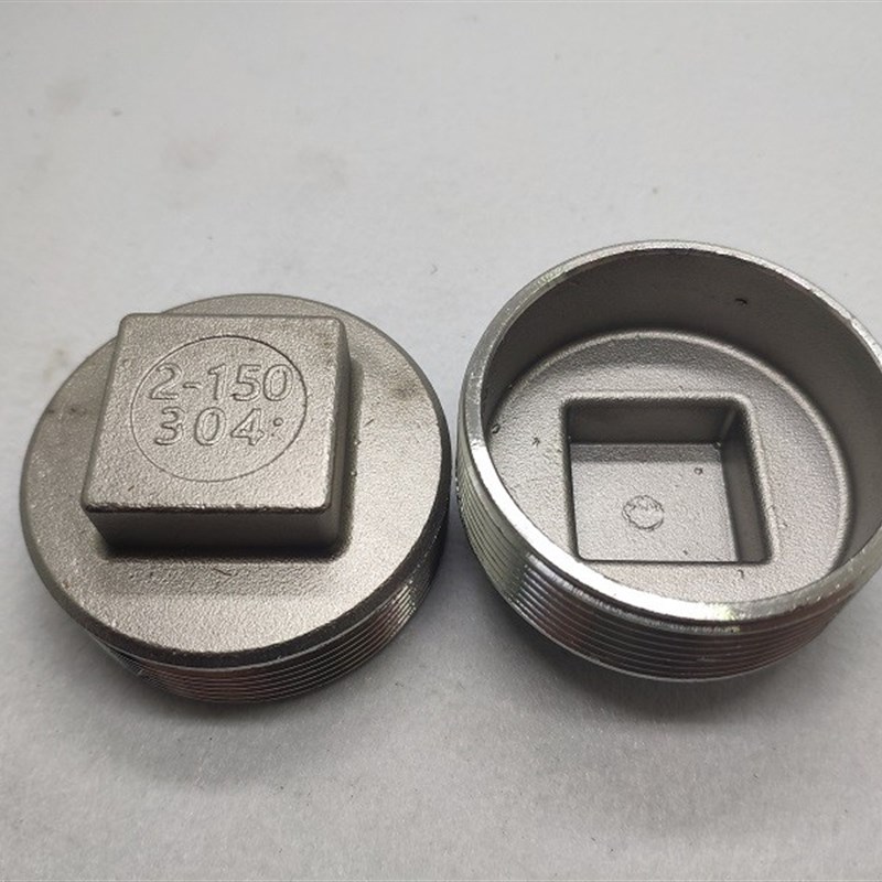 201/304不锈钢堵头/外丝堵头/塞头/管帽/管堵/堵头/水管丝扣配件