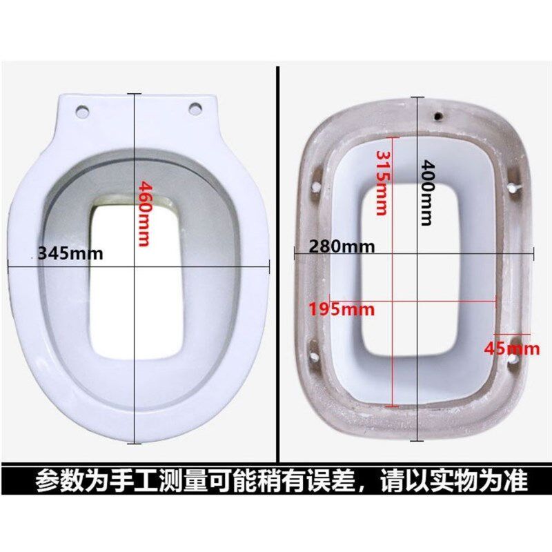 农村改造马桶免冲水直冲式陶瓷旱便器蹲便改坐便老人专用送货上门
