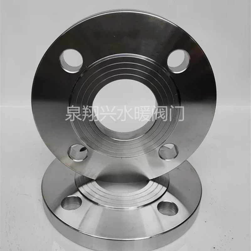 SUS304不锈钢平焊对焊焊接法兰盘  圆钢锻打PN10/PN16