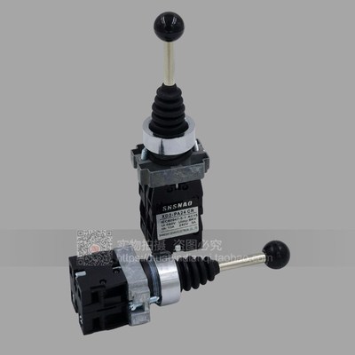 摇臂开关 十字开关 XD2-PA24CR 14 22 12 自锁 复位 手柄开关