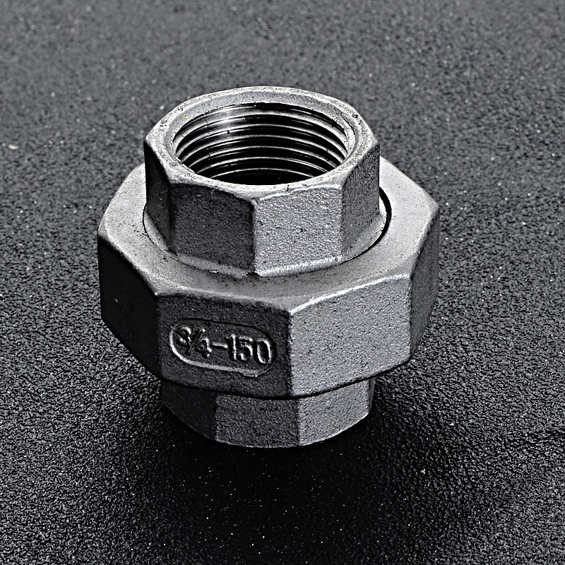 316不锈钢活接头不锈钢内丝活接由任丝扣活接油拧平面球面活接4分