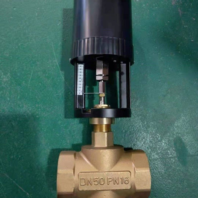 比例积分调节阀电动二三通螺纹丝扣DN25/32铜水阀动态开关执行器,农用物资,苗木固定器/支撑器,淘宝优惠券,粉丝福利购,淘宝优惠卷