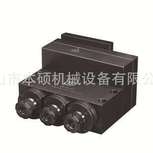 ER20 厂家直销数控车床车铣复合动力头 ER25 ER32端铣三轴动力头