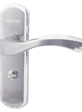 厨房卫生间简约单舌门锁5040 5045单舌执手锁配110和125130孔距