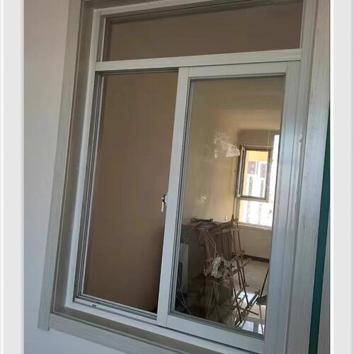 农村自建房铝f合金左右推拉窗定制小通风窗厨房窗平移窗老式76型