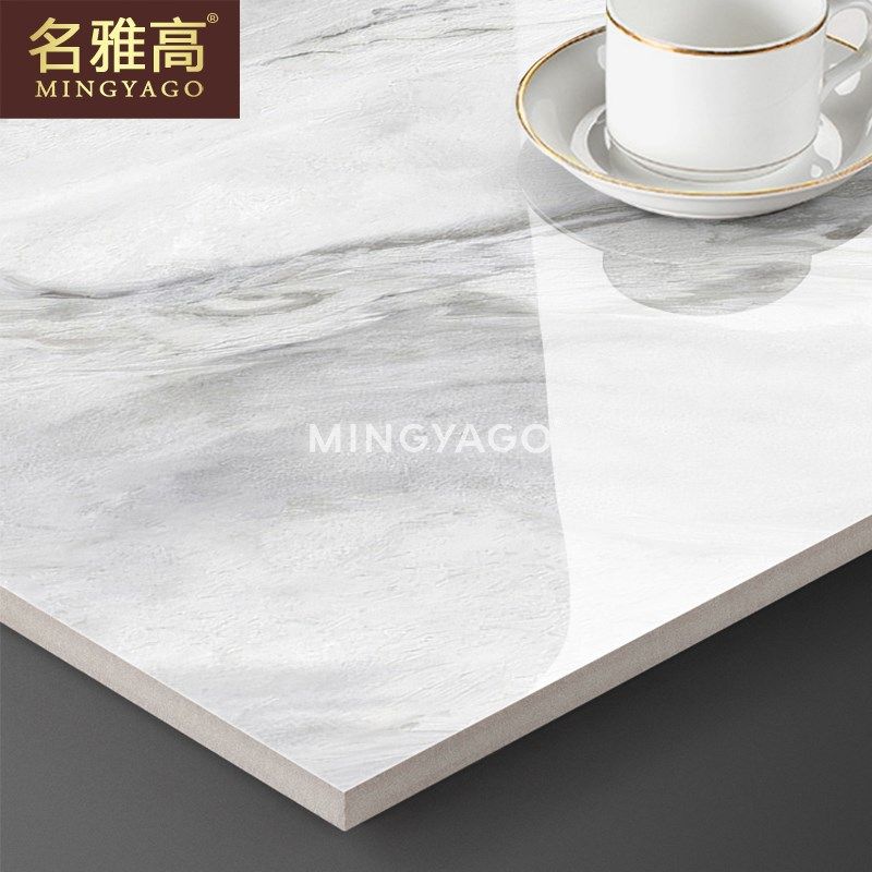 广东高级灰连纹流云水墨纹大理石瓷砖750x1500客厅地砖灰色地板砖