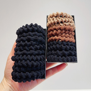 扎高马尾发绳儿童橡皮筋高弹力加粗皮套女头绳头发扎头发发圈