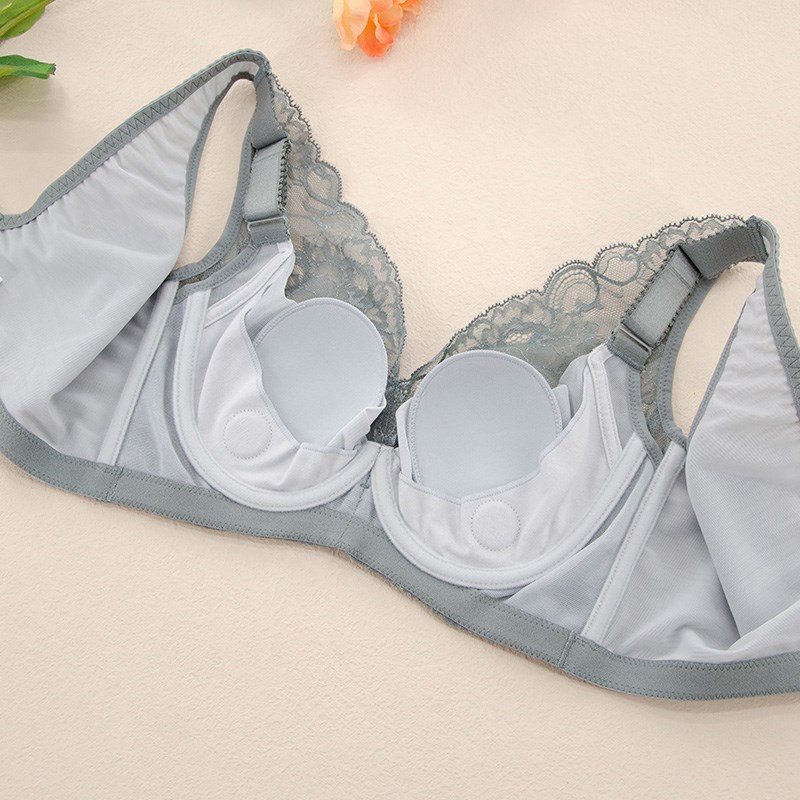 梵歌佰棠F42365超薄兔耳杯大胸显小文胸收副乳防下垂调整内衣女