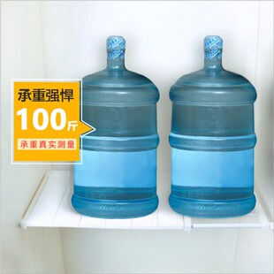 衣柜收纳分层隔板置物架免钉伸缩橱柜子内隔断厨房整理塑料加格架