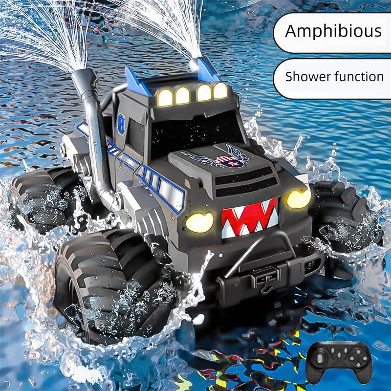 新型儿童遥控车水喷陆两栖男孩玩具车充电移动爬坡越野车儿童礼物,玩具/童车/益智/积木/模型,电动/遥控车,淘宝优惠券,粉丝福利购,淘宝优惠卷