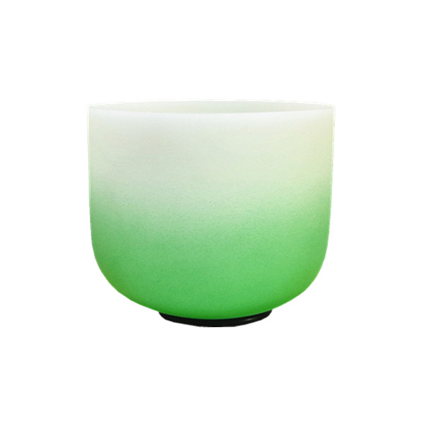 水晶钵瑜伽钵音疗钵颂钵套装彩色碗彩色水晶乐器渐层音钵