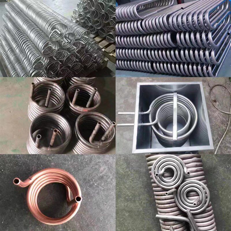 不锈钢紫铜钛铁螺旋盘管弯管加工定制蚊香蒸汽冷却蒸发器换热蛇形