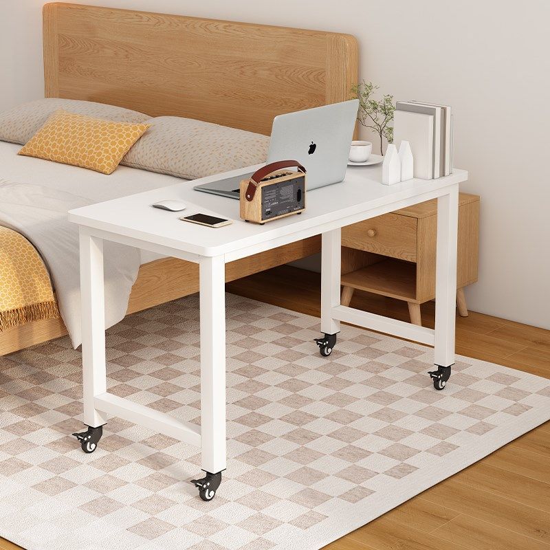 床边桌可移动桌子带轮宿舍书桌学生家用写字桌沙发边几懒人电脑桌,住宅家具,床边桌,淘宝优惠券,粉丝福利购,淘宝优惠卷