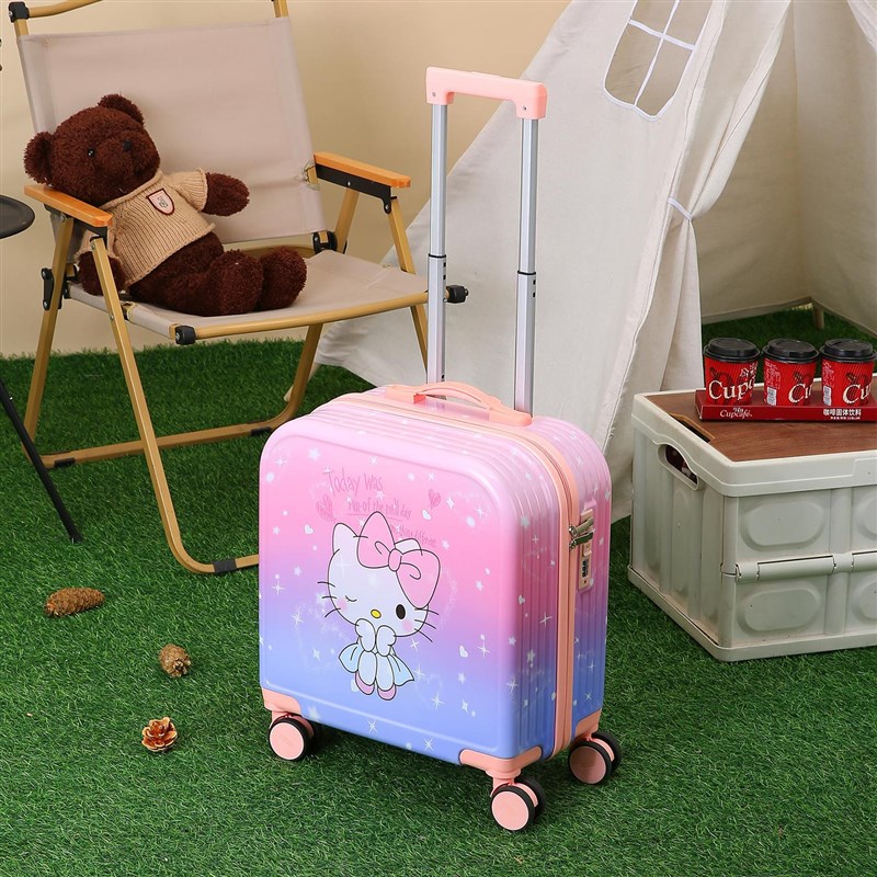 20寸儿童卡通拉杆箱小学生旅行包万向轮密码行李箱登机箱