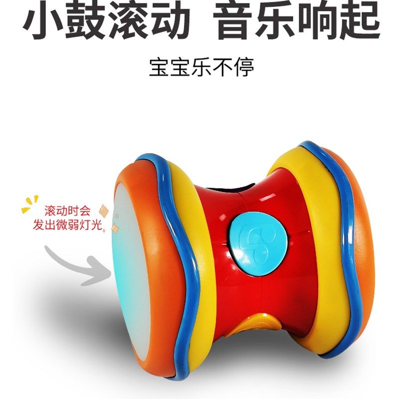 音乐手拍鼓婴儿玩具益智儿童拍拍鼓乐器6个月以上男女宝宝0一1岁