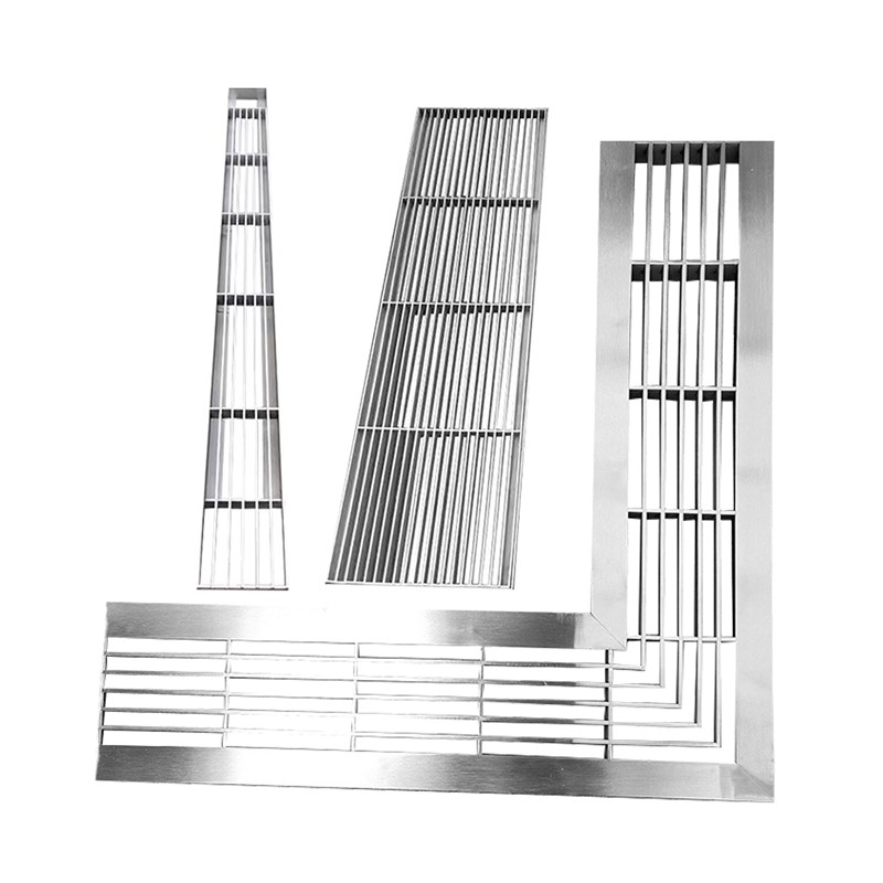 304不锈钢条形格栅下水道排水沟盖板格栅网格板钢格板防滑盖板