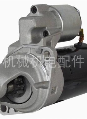 隆巴蒂尼动力起动机马达000110y7024启动马达12V9齿 电起动机马达