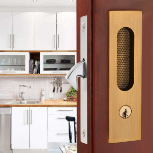 移门锁扣钩锁推拉门锁平开木门卫生间室内门锁玻璃门锁双门锁移门