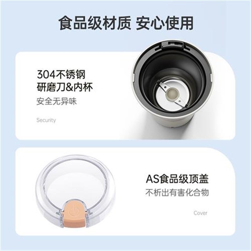 七彩叮当磨粉机家用小型多功能五谷咖啡电动打粉机超细研磨破碎机