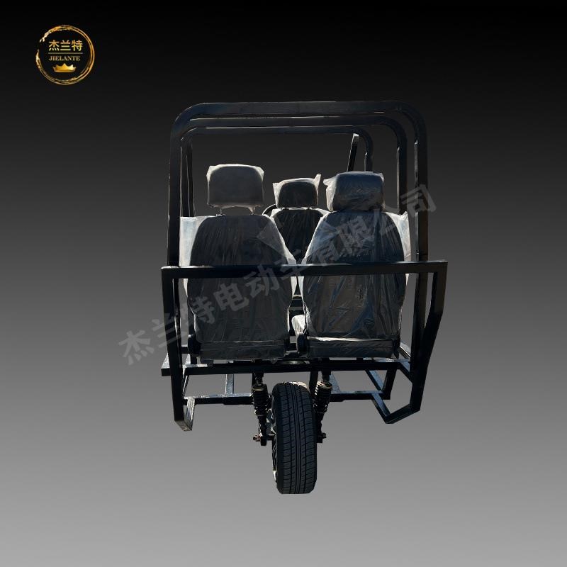 新款电动三轮车不倒翁倒三轮大功率三座可加装车棚麦弗逊独立悬挂