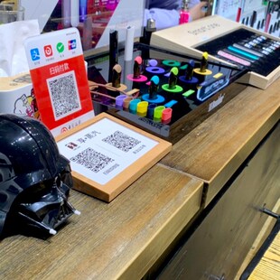 亚克力价格牌标签牌标价签牌介绍展示架桌面广告牌木制价格展示牌