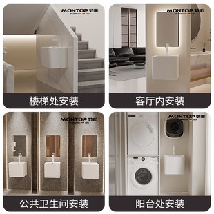 洗手盆卫生间方形洗脸挂盆阳台洗漱盆小尺寸家用 小户型陶瓷挂墙式