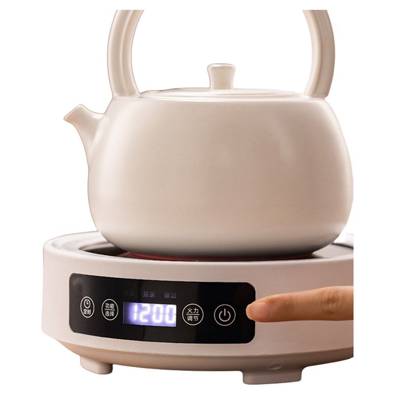 小型电陶炉煮茶泡茶玻璃壶铁壶可用保温家用智能非电磁小茶炉