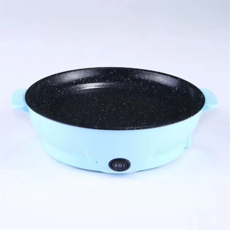 新款煎锅插电家用烤肉烤盘一体烙饼煎蛋煎牛排锅多功能电烤盘