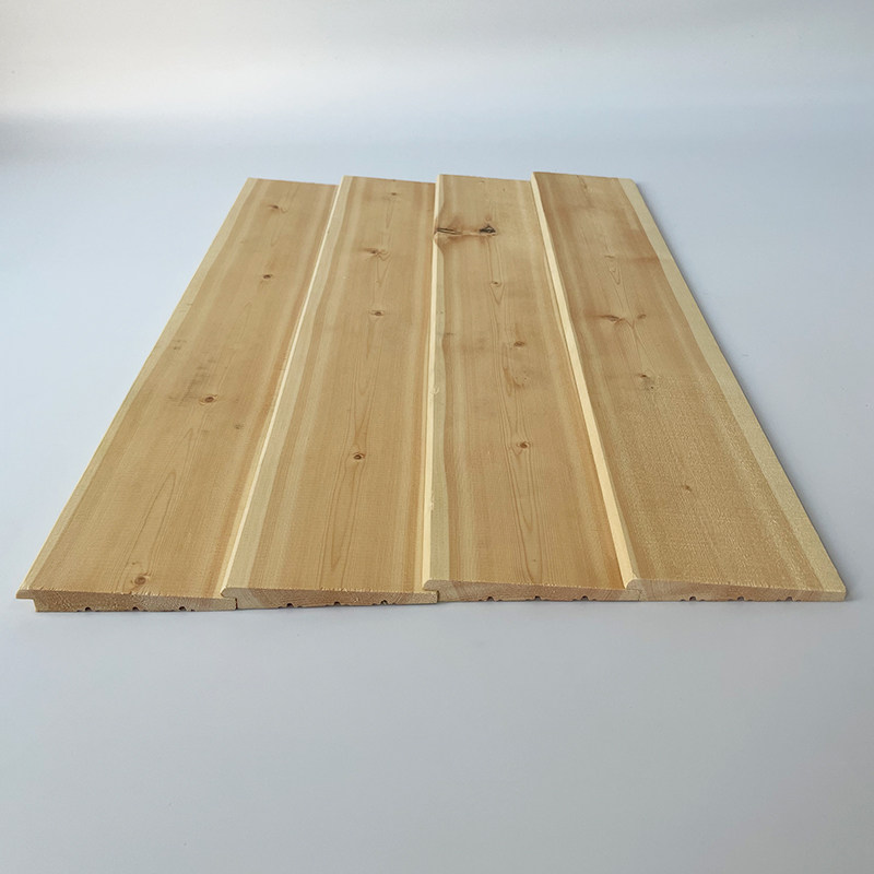 樟子松木屋外墙板桑拿房扣板桑拿板墙裙隔断实木外墙扣板弧形挂板