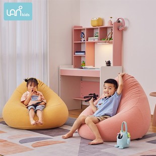 儿童沙发榻榻米豆l袋小型家用懒人躺椅卧室可拆洗男女孩阅读区座