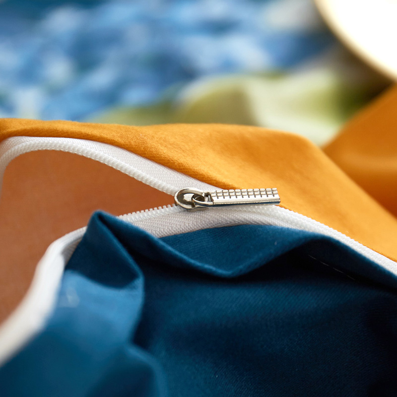 磨毛床上四件套100全棉加厚床单双人被套罩秋冬季床上用品4