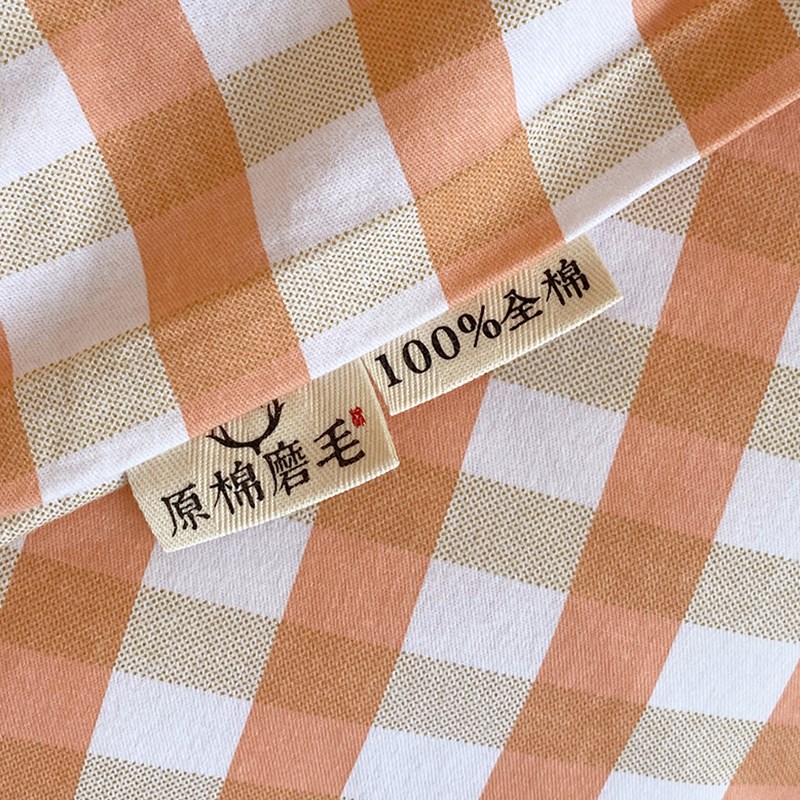 磨毛被套单件100全棉亲肤被罩160210单人双人200230秋冬四季