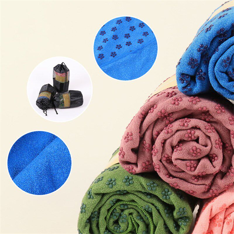 瑜伽铺巾 防滑 瑜珈巾 瑜伽毯子瑜伽布垫便携吸汗初学者瑜伽毛巾