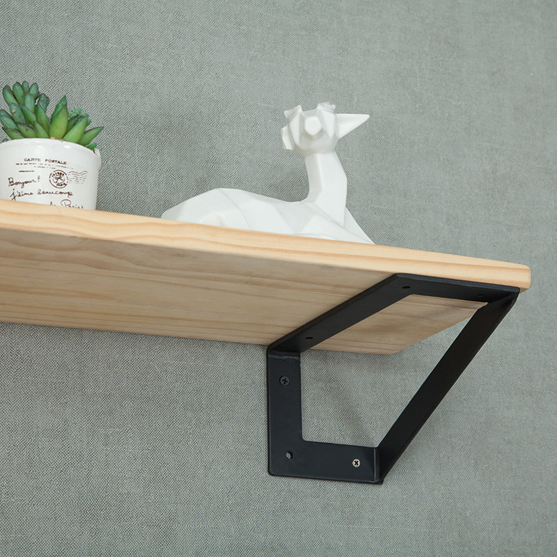 三角支架搁板托架墙上置物架书架铁艺直角固定三脚隔板支撑层板托