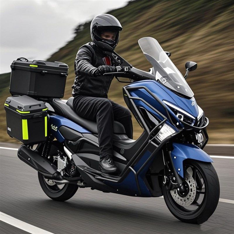 猛士踏板车越野踏板车可上牌燃油车150男女踏板摩托车