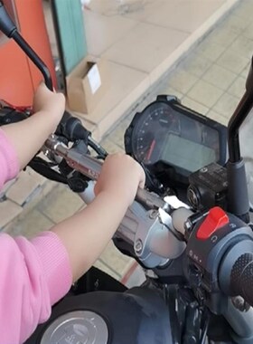 适用高金铁甲蛹高金Storr500改装多功能手把加强铝合金平衡扩展杆