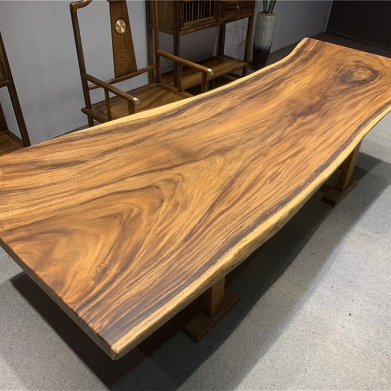 不包邮送实木支架原木南美胡桃木实木大板自然边 263*95*86*103*6,商业/办公家具,大板桌,淘宝优惠券,粉丝福利购,淘宝优惠卷