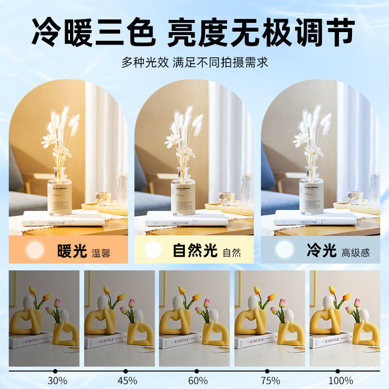 拍照小型摄影棚灯箱静物拍摄设备产品道具背景箱折叠led无影棚灯