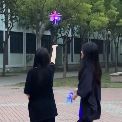 会飞的小仙女智手势感应悬浮仙女飞行器儿童玩具炫彩自动