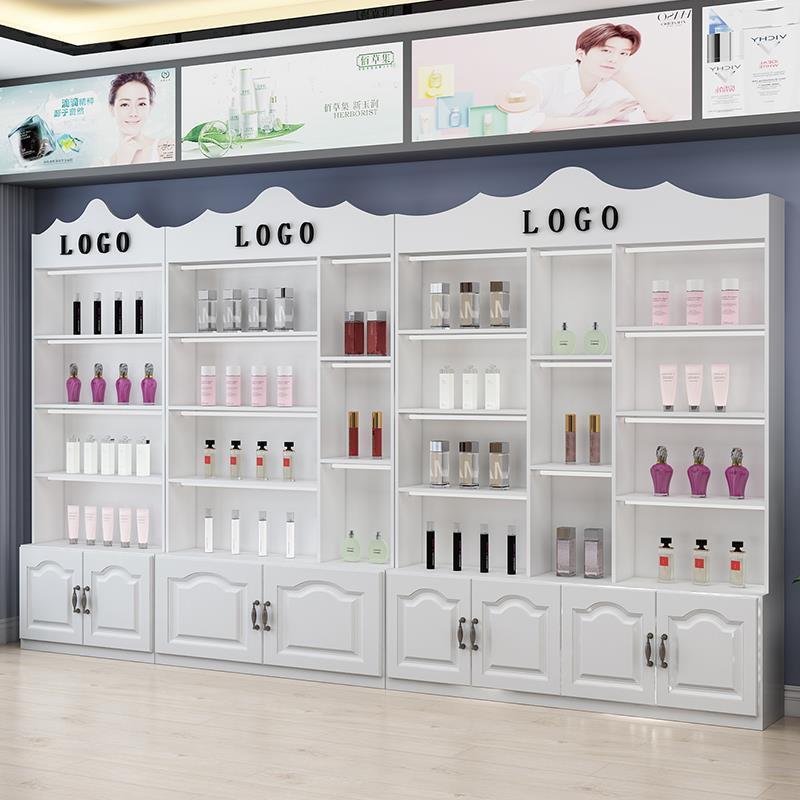 环保板材】妆品展示柜货柜货架展示架陈发列化柜理【店美容院TEA