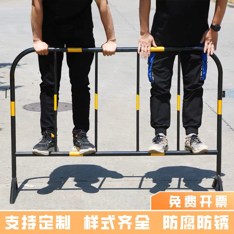 辽宁围栏工地临时施工隔离安全防护栏铁马护栏移动道路围挡镀锌管