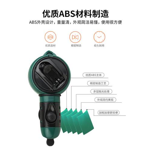 t手摇墨木工工地k放器线弹线JEK耐斗摔木斗手动划线画线工