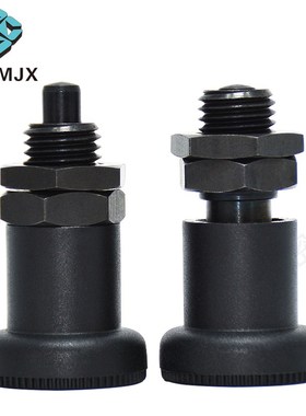 旋钮柱塞PXSK短螺纹弹簧销树脂旋钮定位销PXRK复位自锁分度销XNSK