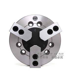 呼和浩特众环球三爪楔式动力气动液压卡盘K51 160 200 250 320